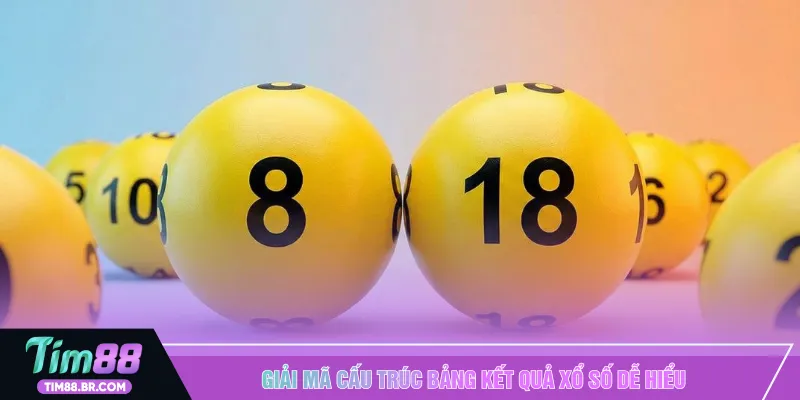 Giải mã cấu trúc bảng kết quả xổ số dễ hiểu