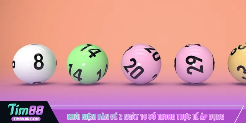 Khái niệm dàn đề 2 ngày 10 số trong thực tế áp dụng