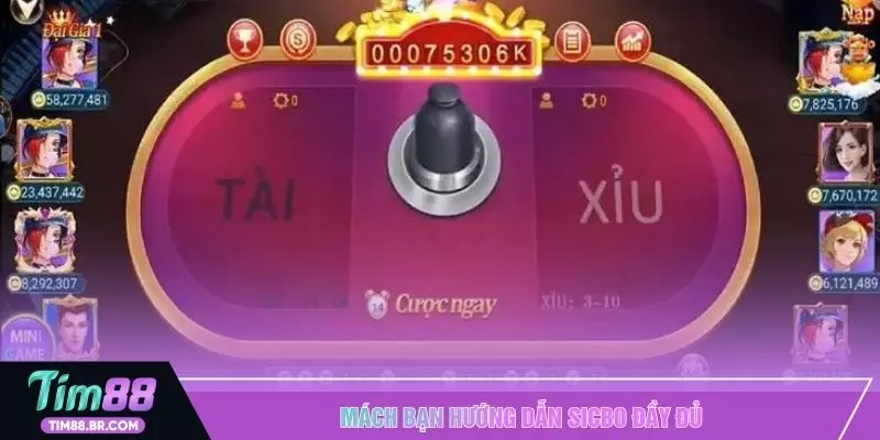 Mách bạn hướng dẫn sicbo đầy đủ