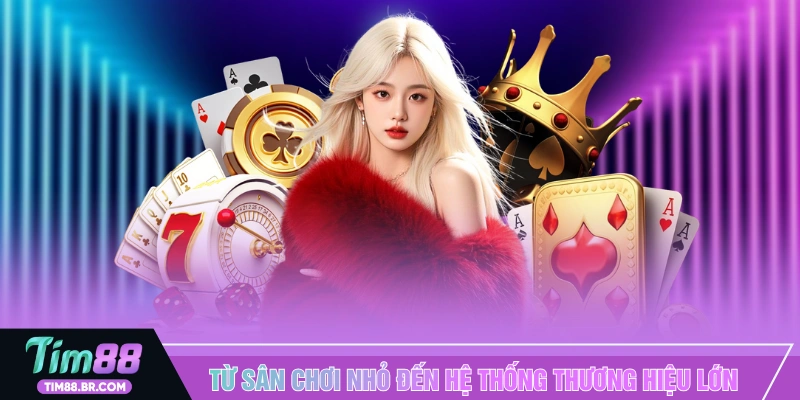 Từ sân chơi nhỏ đến hệ thống thương hiệu lớn mạnh