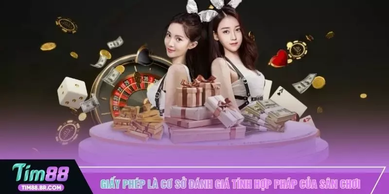 Giấy phép là cơ sở đánh giá tính hợp pháp của sân chơi