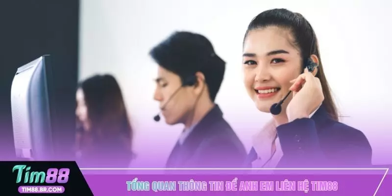 Tổng quan thông tin để anh em liên hệ TIM88
